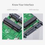 Orico S22PTMS mSATA to 2.5-inch 22Pin SATA SSD Adapter Card