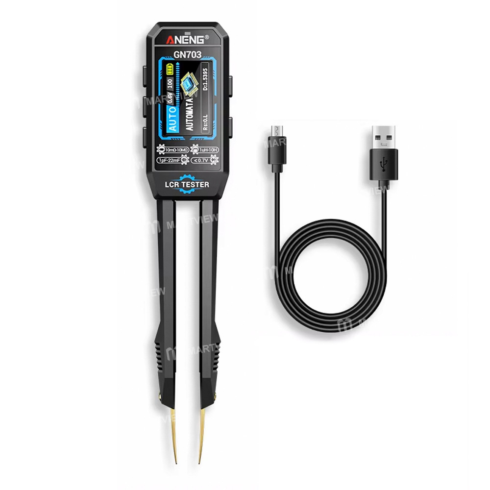 aneng gn703-type-c-rechargeable-lcr-smart-forceps-bridge-for-lcr-smd-esr-test-1