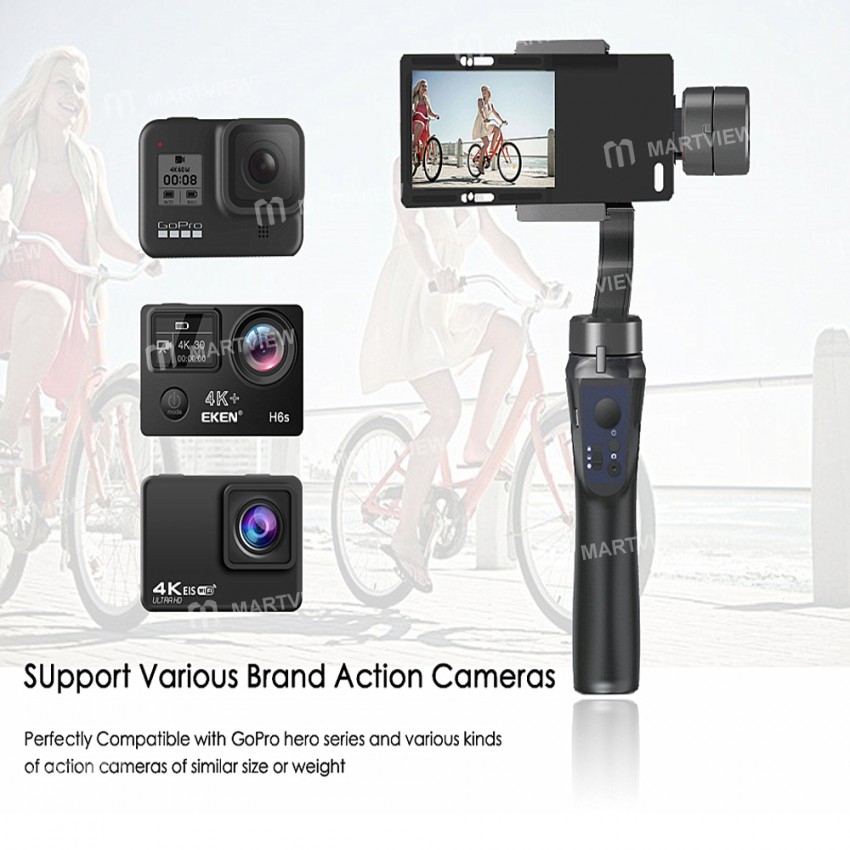 3-Axis Universal Adjustable Handheld Gimbal Stabilizer for Smartphone Camera