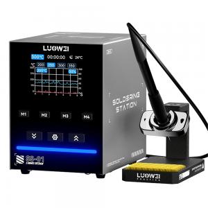 Luowei SS-01 200W Intelligent Soldering Station with Aging Automatic Detection System