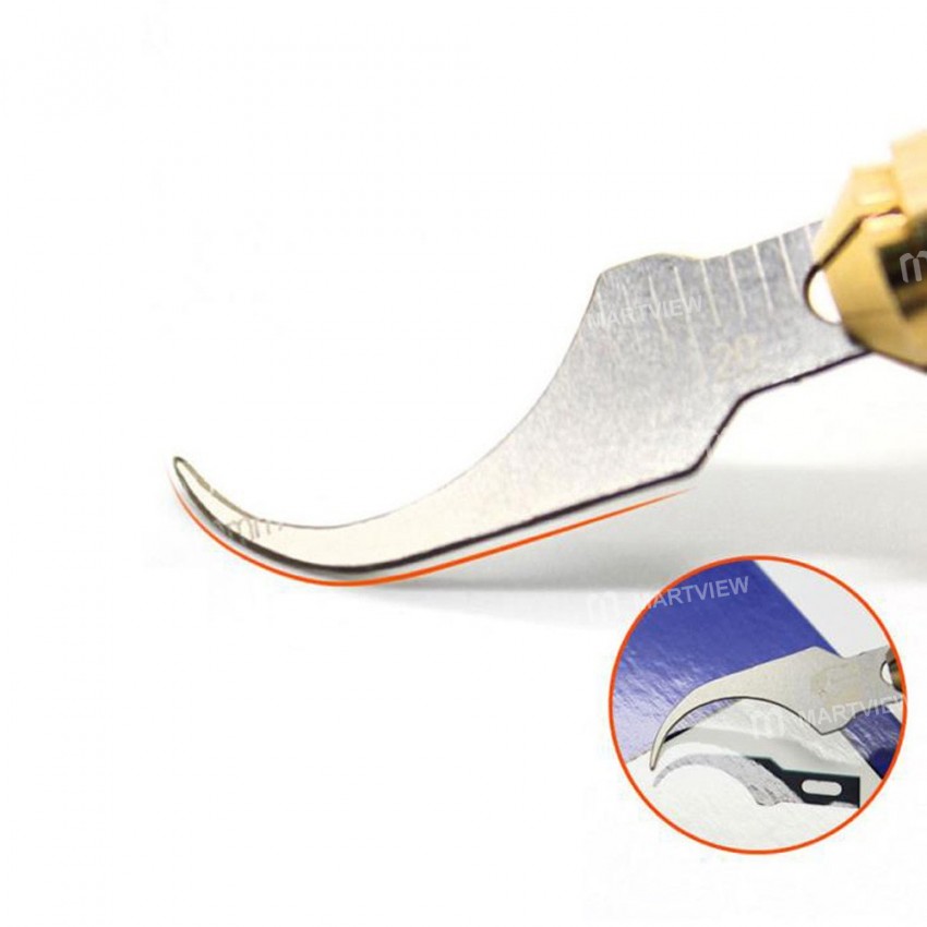 Professional S1018 A8 A9 A10 IC Chip BGA Motherboard PCB Circuit Board Repair Knife Curved Thin Blad
