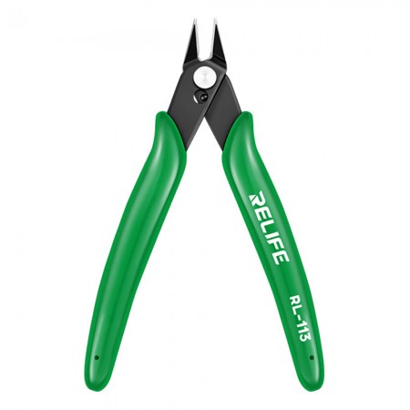 Relife RL-113 5-inch Precision Diagonal Cutting Pliers for Cutting Wire / Insulating Sleeve / Tape