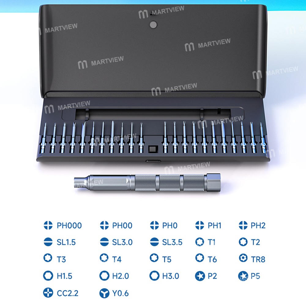 xinzhizao 22-in-1-magnetic-inner-box-design-precision-magnetic-rotary-manual-screwdriver-set-9
