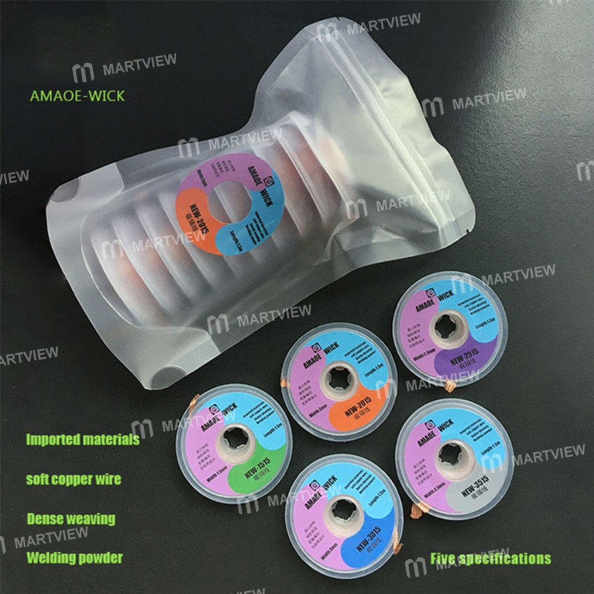 Amaoe Solder Sucking Wire Strong BGA Desoldering Solder Wick