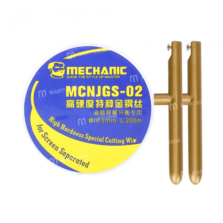 Mechanic MCNJGS-02 High Hardness Special Cutting Wire with Handle for Screen Separation