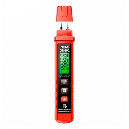 Aneng GN602 Highly Accurate Inductive Moisture Tester for Wood / Cartons / Walls