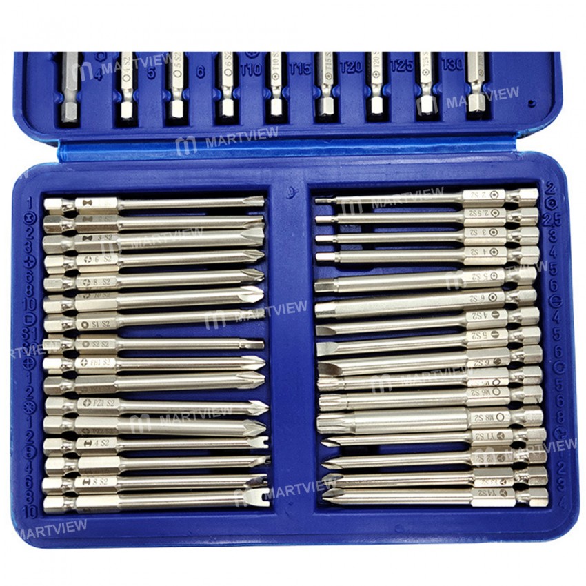 1 4-inch-hex-shank-s2-steel-75mm-super-long-magnetic-screwdriver-bits-set--50pcs-12