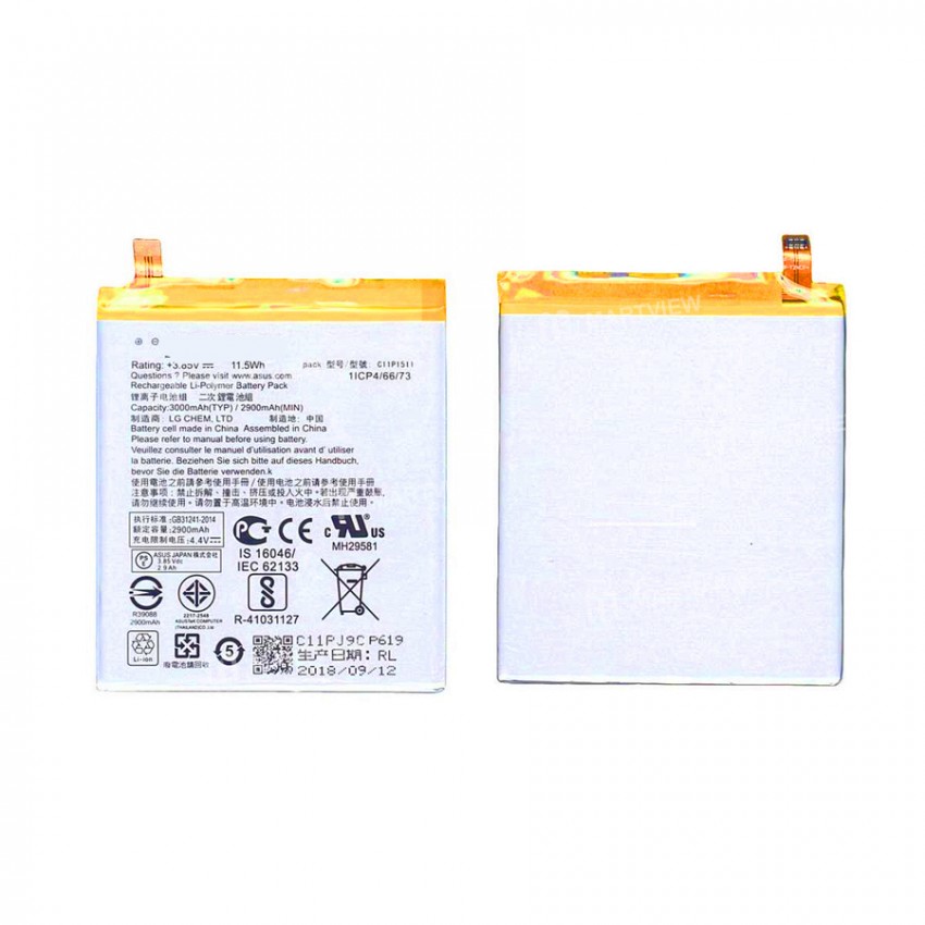 Battery Replacement for Zenfone 3 (5.5) C11P1511 - Grade AAA quality