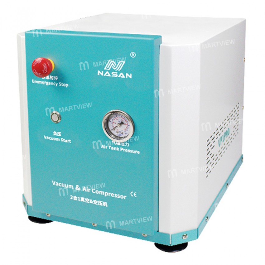 Nasan NA-VP1 Pro 2-in-1 Large Capacity Vacuum & Air Compressor for Phone LCD Screen Repair