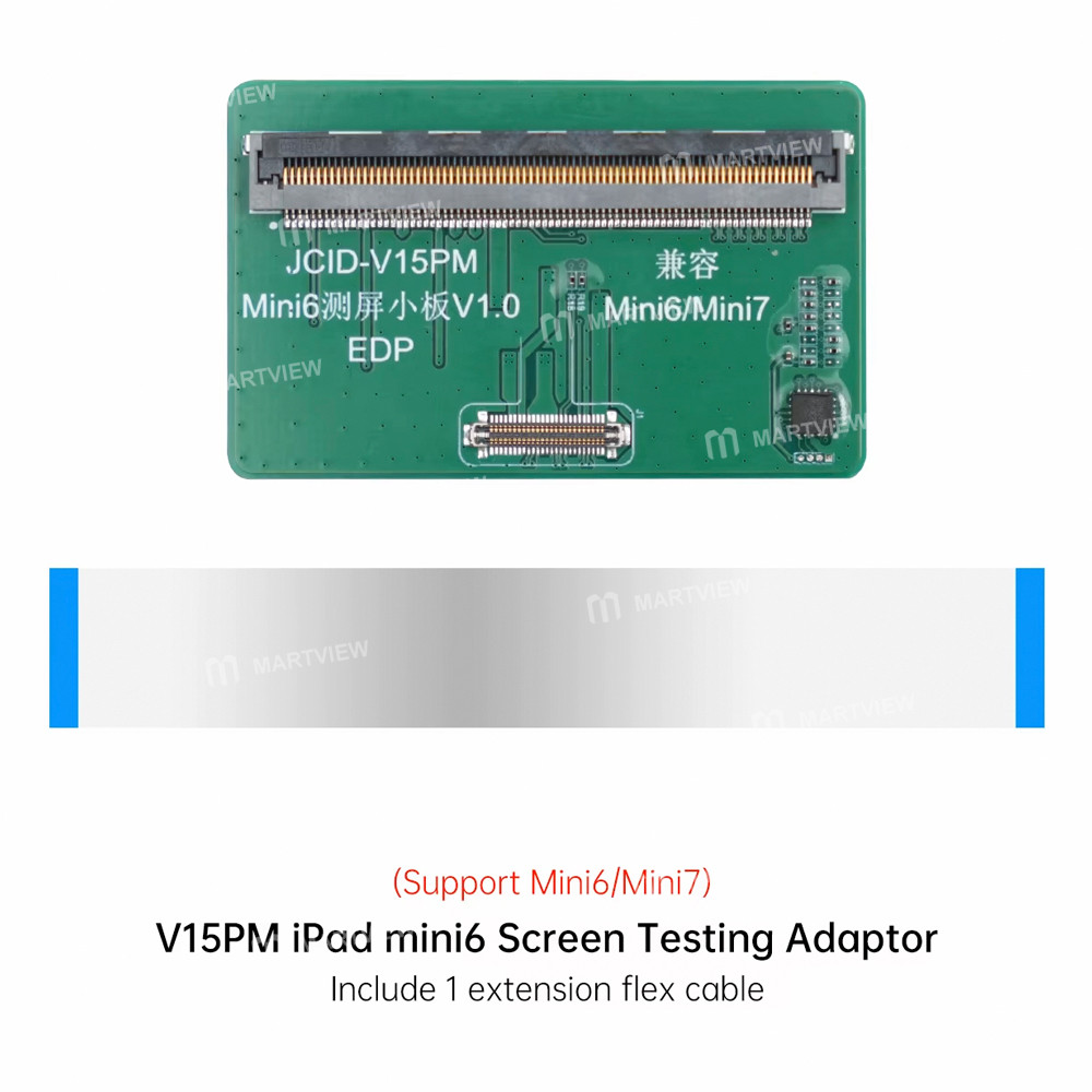 jcid v15pm-specialized-screen-testing-adaptor-for-ipad-7-11-air-mini-pro-series-5