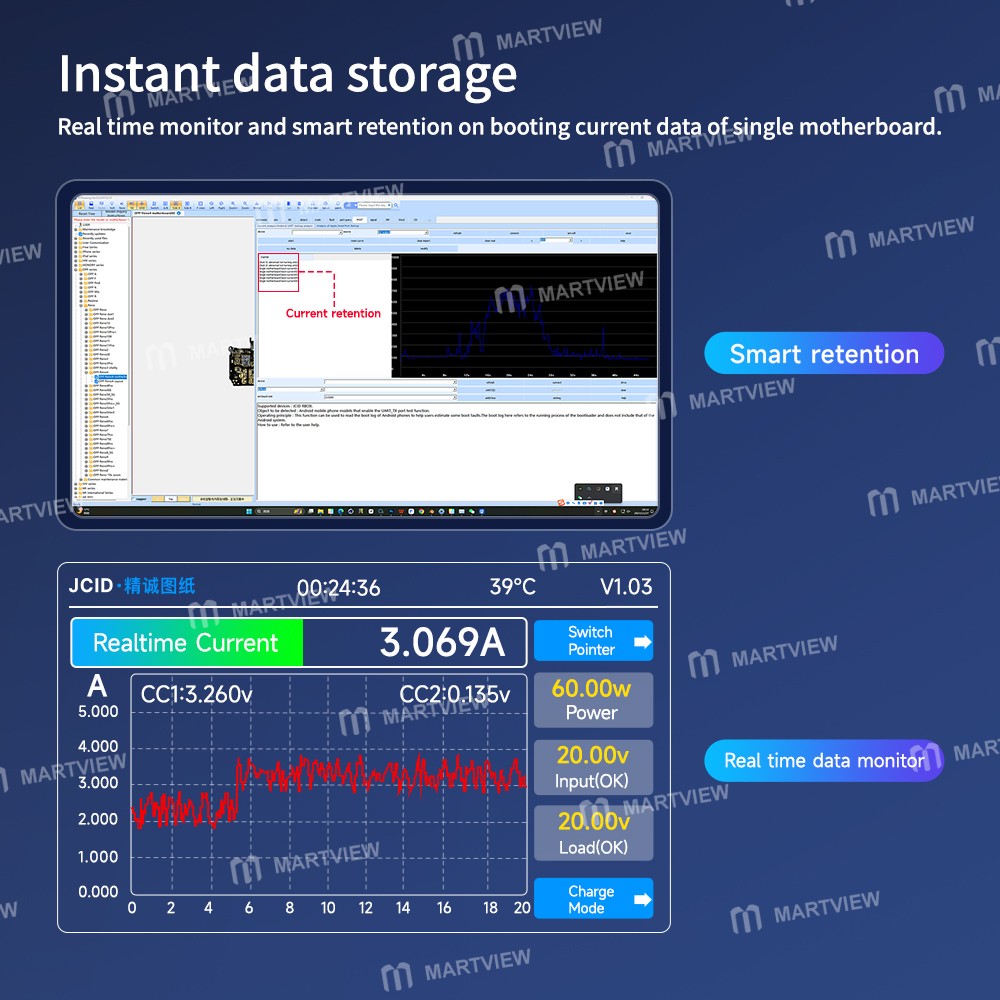 jcid ibooter-surface-intelligent-expert-in-current-analysis-specially-designed-for-2013-2024-surface