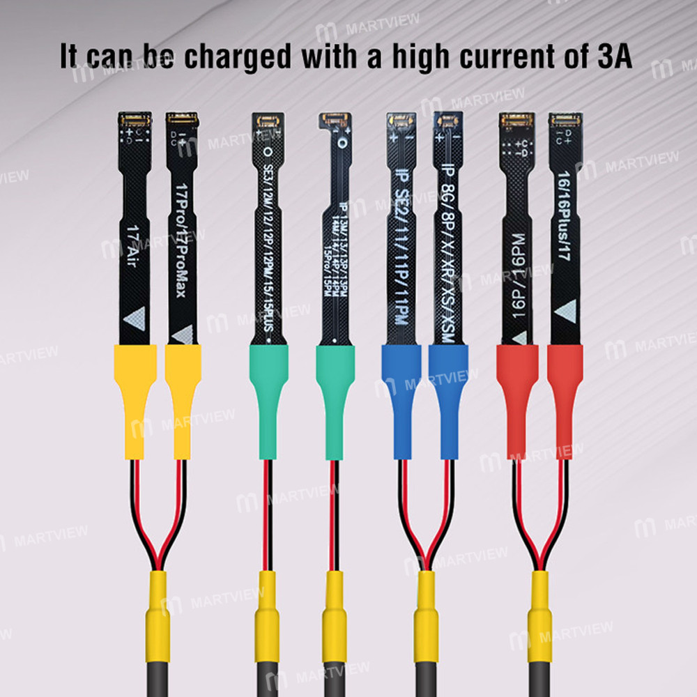 oss team-w116-3a-simple-power-on-boot-fpc-cable-for-iphone-8-to-17pro-max-3