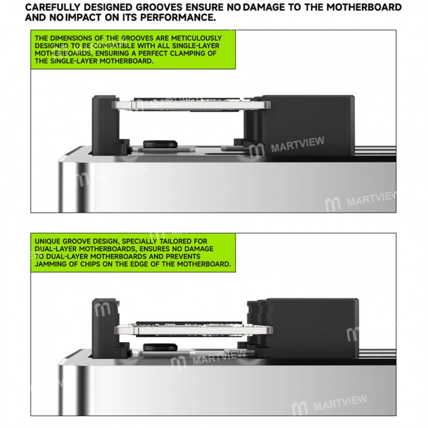 luowei lw-ap02-triaxial-high-temperature-carbon-fiber-motherboard-fixture-8