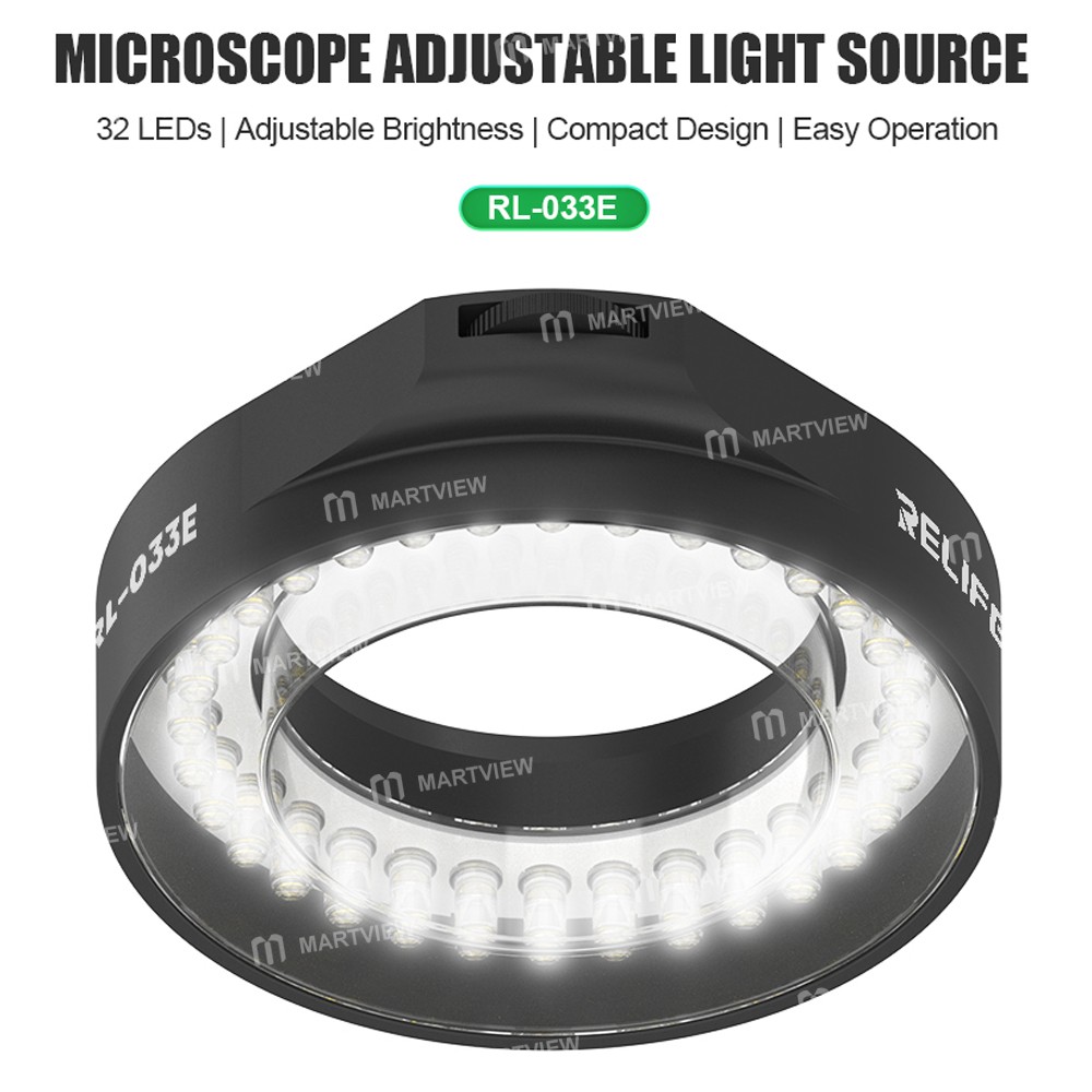 relife rl-033e-adjustable-brightness-32-leds-microscope-light-source-5