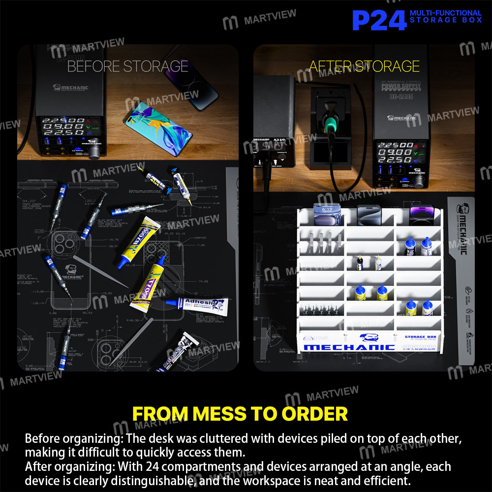 mechanic p24-24-slots-multi-function-large-capacity-storage-box-2