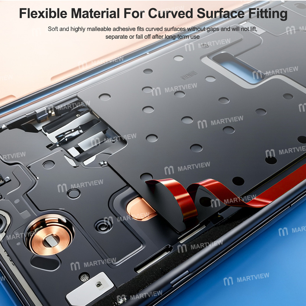 relife hx2-10m-red-film-black-foam-double-sided-tape-for-mobile-phone-screen-sealing-repair-8