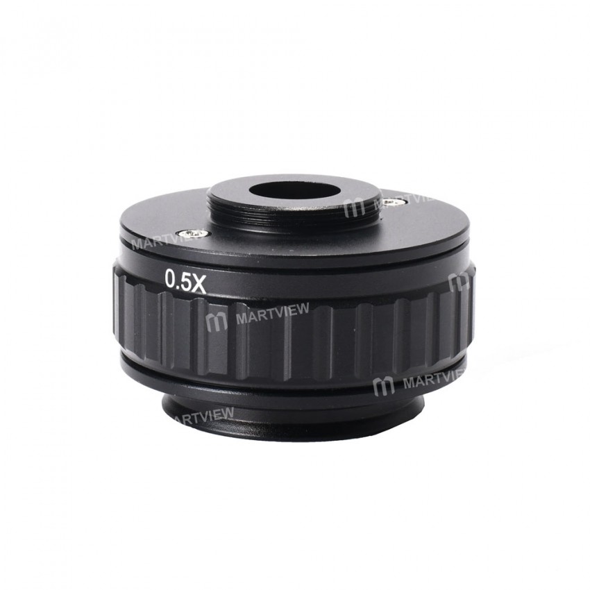 0.35X 0.5X 0.1X C-mount Focus Adjustable Camera Lens Adapter for Trinocular Stereo