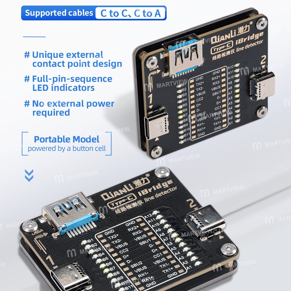 qlianli ibridge-type-c-circuit-tester-supported-c-to-c-c-to-a-charging-cables-7