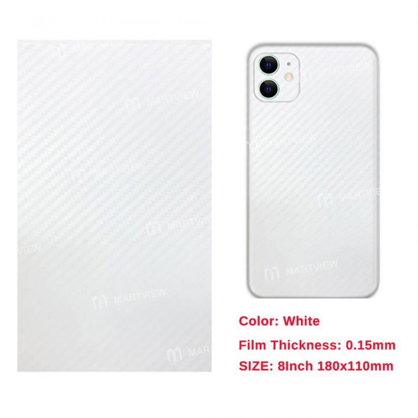 Universal 8inch Carbon Fiber Mobile Phone Back Film for Martview SP-01 Intelligent Cutting Machine -
