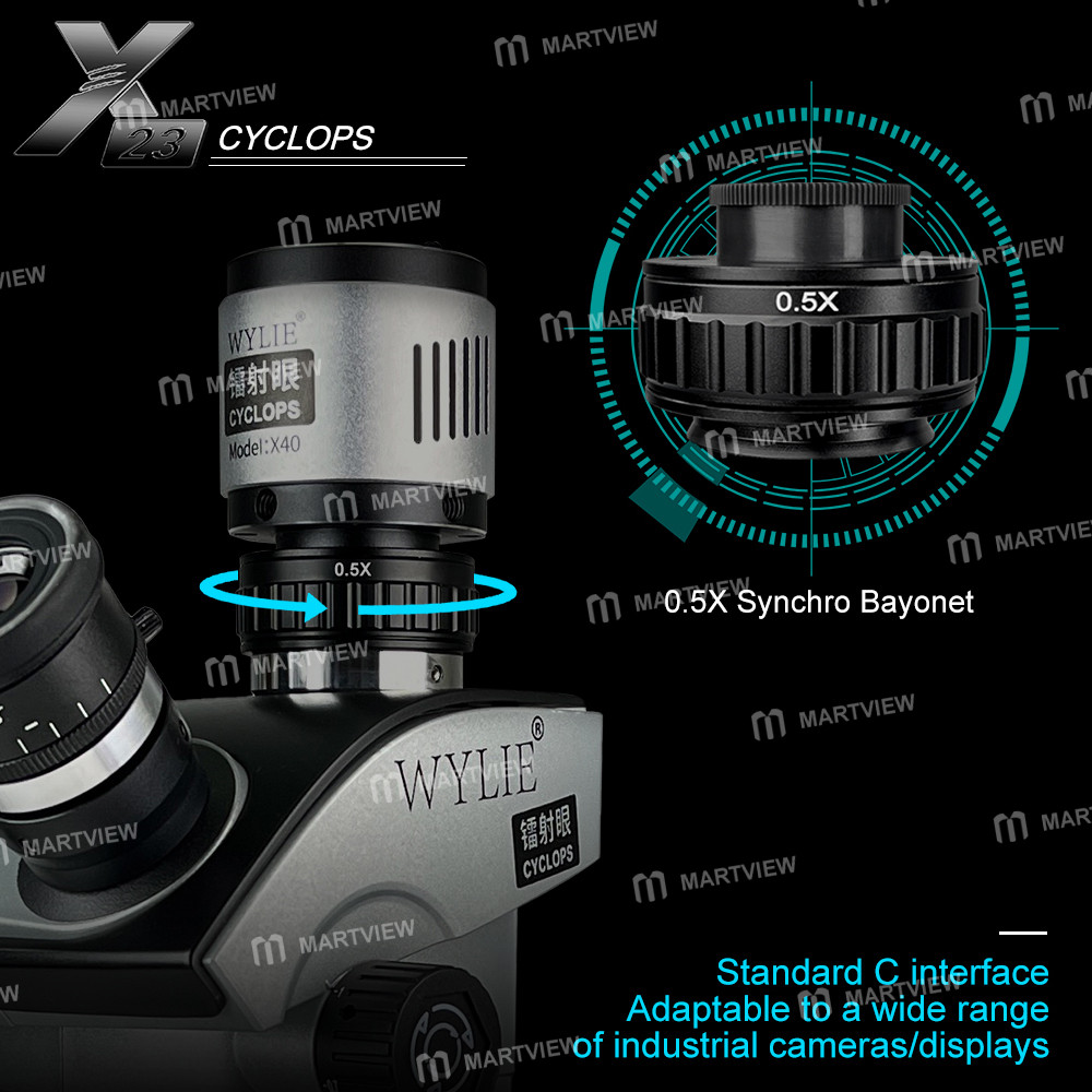 wylie cyclops-x23-07-50x-trinocular-zoom-stereo-microscope-with-aluminum-alloy-base-8