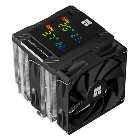 Thermalright Peerless Assassin 12 Digital Black Digital Display 6-Heatpipe CPU Air Radiator