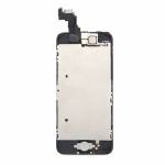 Replacement OEM iPhone 5c LCD with spareparts home button earphone camera etc black