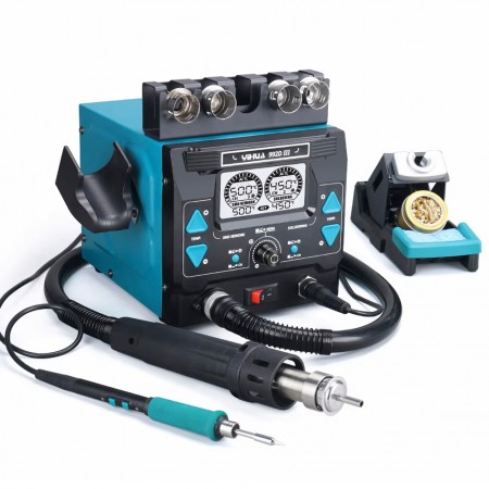 Yihua 992D-III 2-in-1 C210 / C245 Digital Display Hot Air Gun Soldering Iron Rework Station