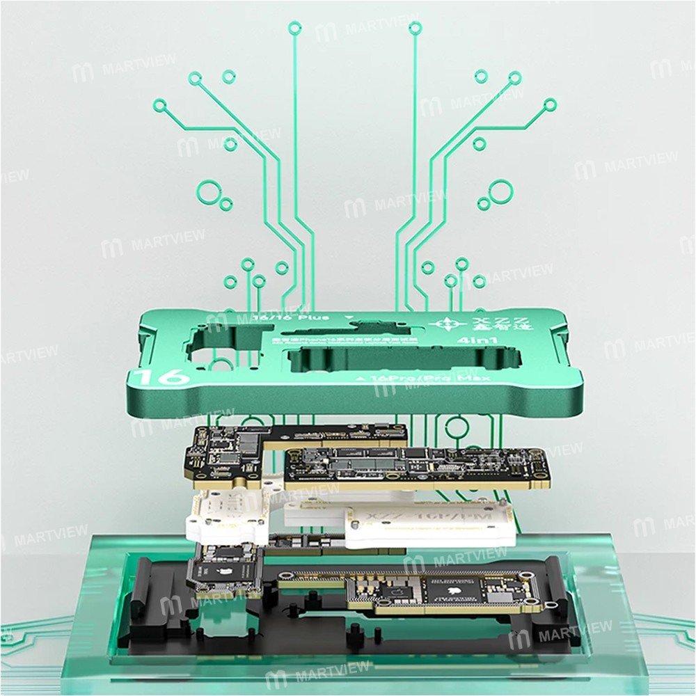 xzz 16-series-4-in-1-motherboard-layered-test-fixture-for-iphone-16-16plus-16-pro-16pro-max-8