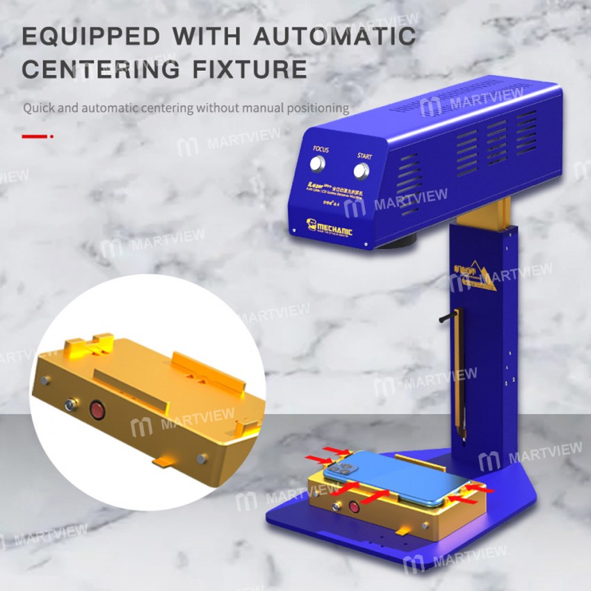 Mechanic iLaser Ultra Automatic Laser Split Screen Machine for iPhone Android Mobile Phone Rear Cove