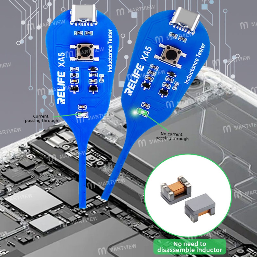 relife xa5-type-c-high-precision-electromagnetic-induction-tester-for-circuit-board-fault-detection-