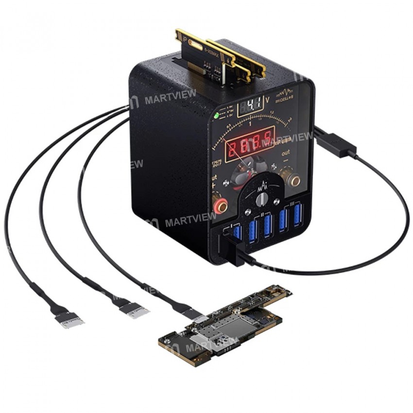 Qianli LT1 Type C Interface Insulate Power Supply DC Diagnostic Instrument with Boot Test Cable