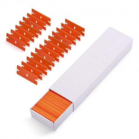 Plastic / Metal Scraper Blades for Remove Mobile Phone Screen Holder & OCA Polarizing Adhesive - 100Pcs