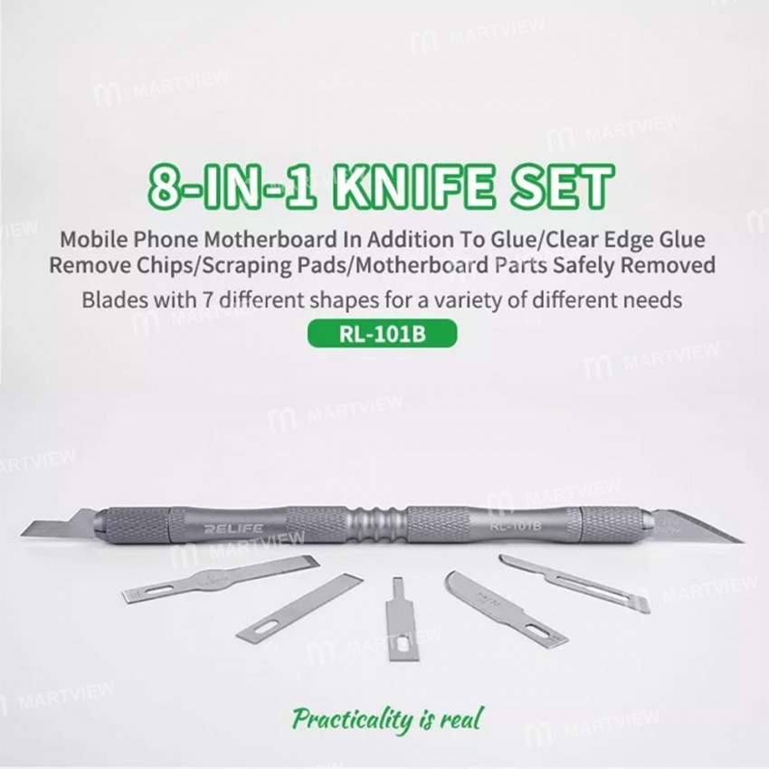 Relife RL-101B Motherboard IC CPU Remove Glue Knife Set