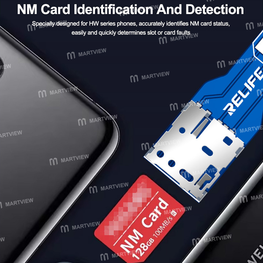 relife xa6-dual-card-signal-test-board-for-iphone-android-sim-tf-nm-card-reading-faults-10
