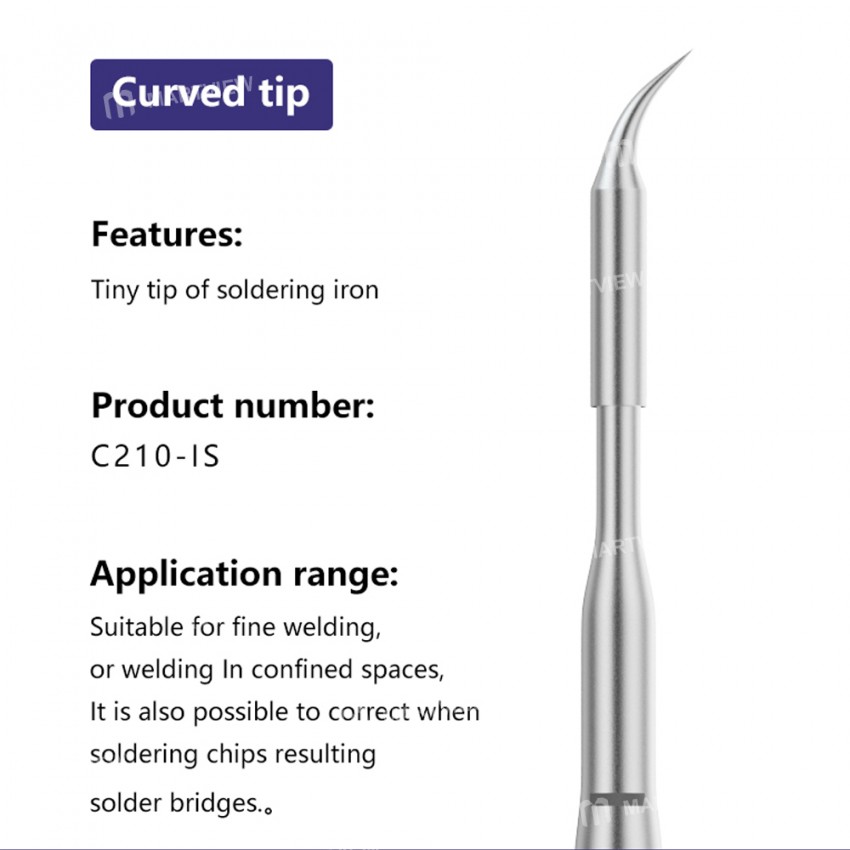 PPD C210 / C245 Universal Lead-free Soldering Iron Tips Compatible JBC Soldering Station