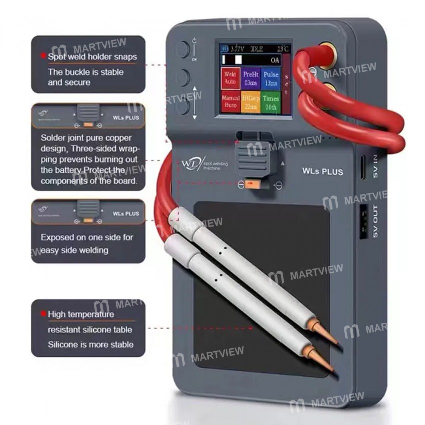 wl wls-plus-all-in-one-color-screen-intelligent-spot-welding-machine-for-mobile-phone-battery-repair