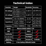 Bside S10 / S11 Digital Smart Color LCD Display Multimeter