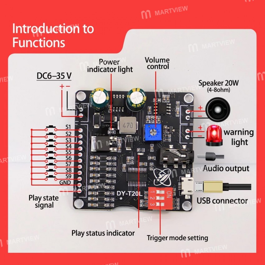 one to-one-mp3-control-audio-player-module-supports-usb-flash-drive-tf-card-6