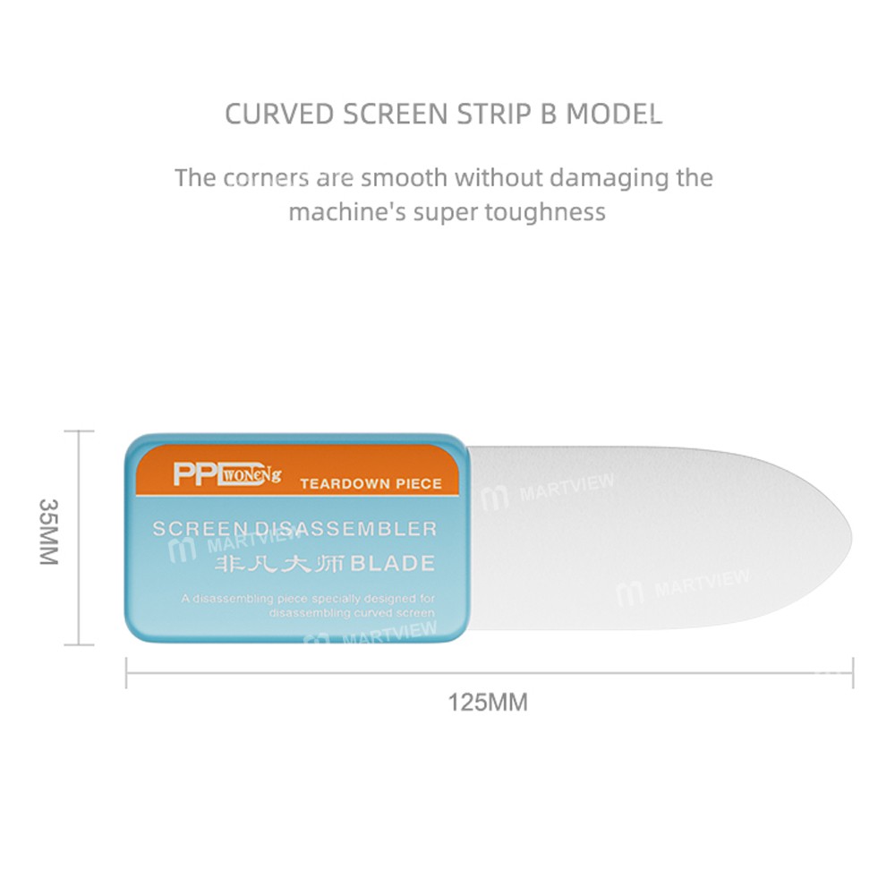 ppd multi-specification-curved-screen-ultra-thin-stainless-steel-metal-dismantling-blade-5