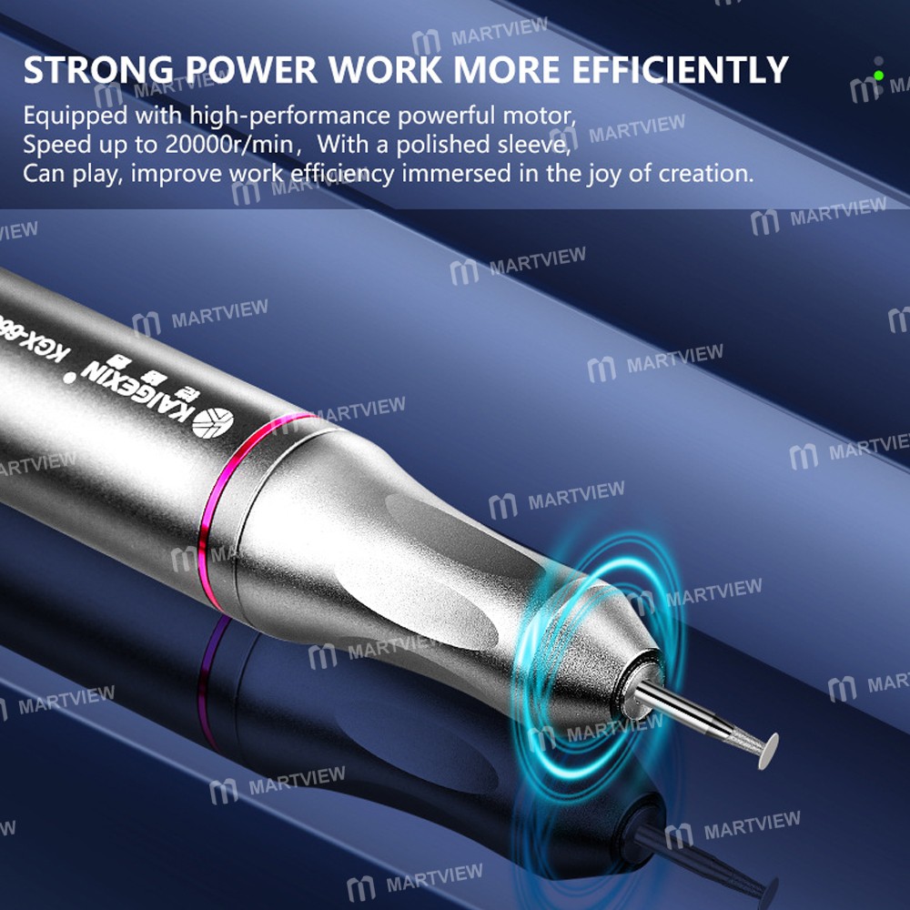 kgx 666f-handheld-rechargeable-smart-adjustable-speed-polishing-pen-with-8-grinding-heads-6