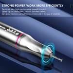 kgx 666f-handheld-rechargeable-smart-adjustable-speed-polishing-pen-with-8-grinding-heads-6