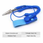 Cordless / Wired Adjustable ESD Discharge Anti Static Bracelet Electrostatic
