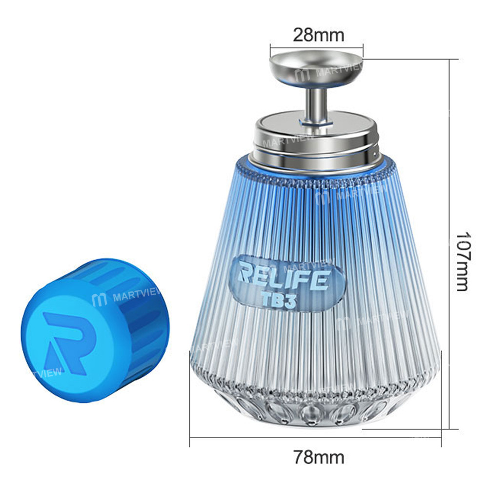 relife tb3-150ml-weighted-anti-tip-base-copper-pump-core--triple-leak-proof-design-solvent-bottle-6