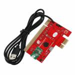 KQCPET6 V8 Laptop Desktop PC Universal Diagnostic Test Card Support for PCI/PCI-E/Mini PCI-E/LPC/DDR