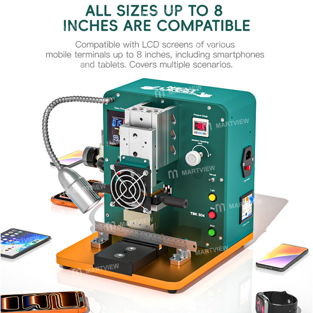 tbk 504-8-inch-cof-acf-lcd-screen-flex-cable-special-constant-temperature-press-machine-9