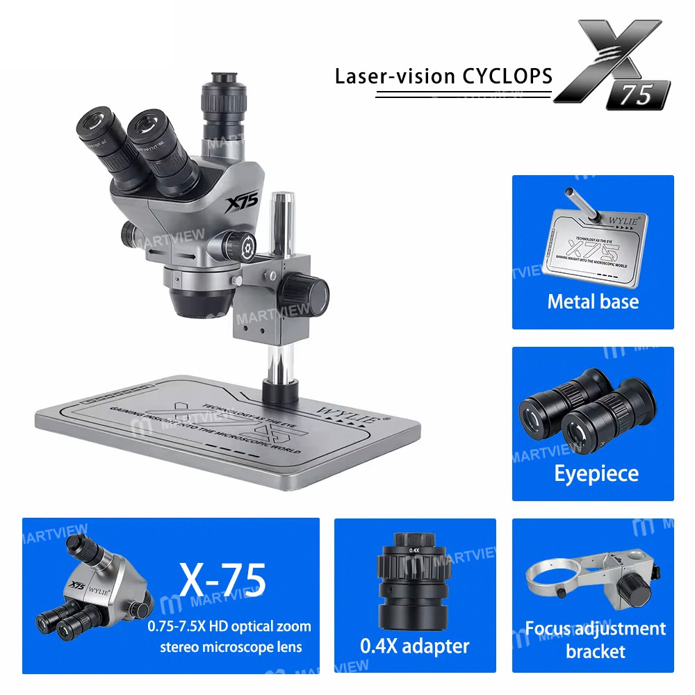 wylie x75-laser-vision-cyclops-75-75x-synchronous-zoom-trinocular-stereo-microscope-with-big-base-11