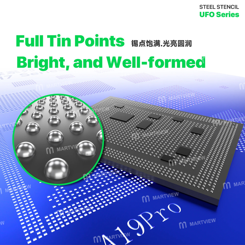 mechanic ufo-9-in-1-iphone-comprehensive-blue-bga-reballing-stencil-set-for-iphone-8-to-17pro-max-6