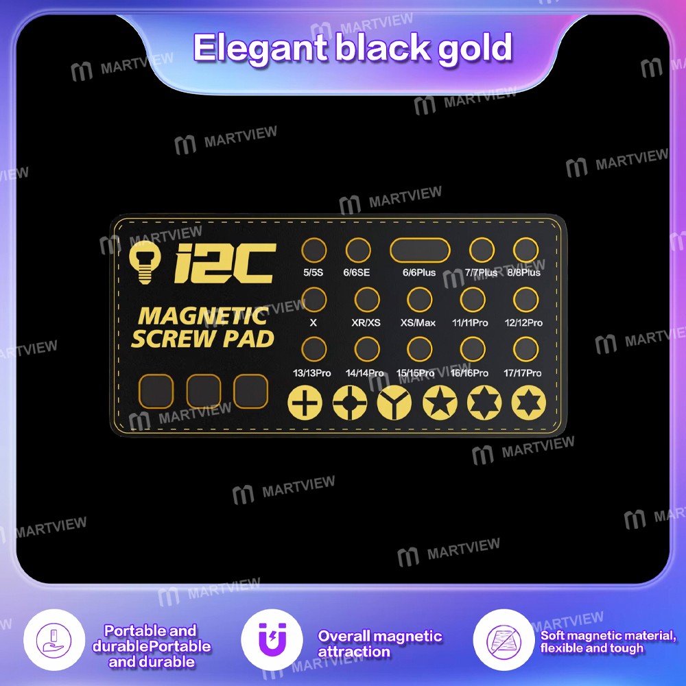 i2c sco-full-adsorption-magnetic-screw-plate-for-phone-laptop-watch-repair-3