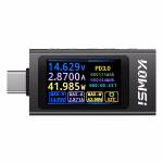 kws x1-type-c-multifunctional-voltage-current-power-meter-supports-ripple-testing-and-charging-proto