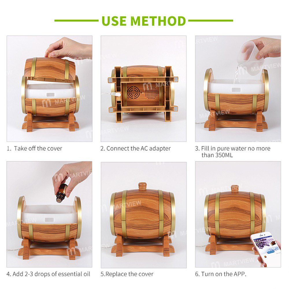 creative intelligent-wine-barrel-aroma-diffuser-electric-with-bt-speaker-08